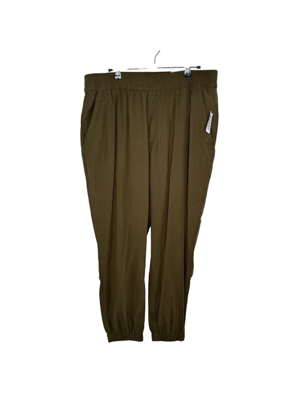 NWT Old Navy Womens High-Rise Olive Green Joggers, L